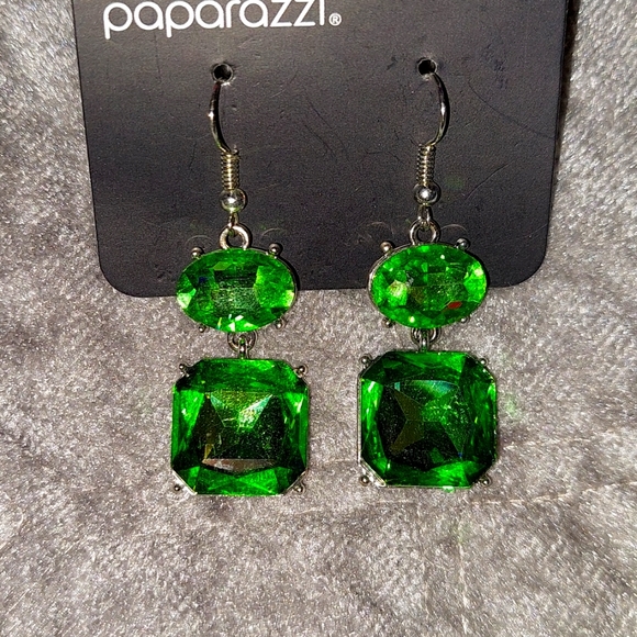 3PCS Green Set: Necklace, Bracelet & Earrings *New* - Picture 13 of 17